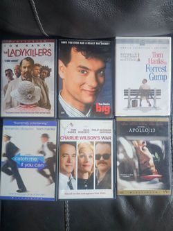 Tom Hanks DVDs lot