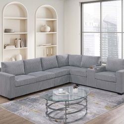 Sectional. New.  Chk Descripción 