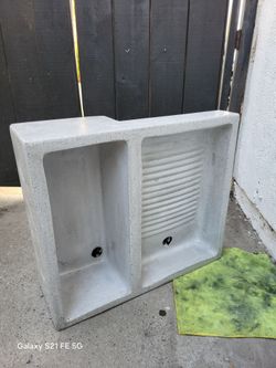 Lavadero De Cemento Nuevo 24X28 Mexicano