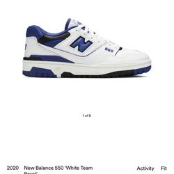 New Balance 550 'White Team Royal' Men’s Shoes