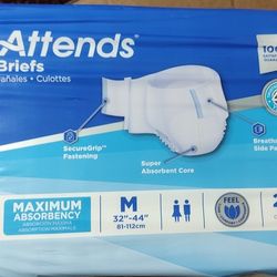 Adult Diapers Case-  Size Medium 32"-44"