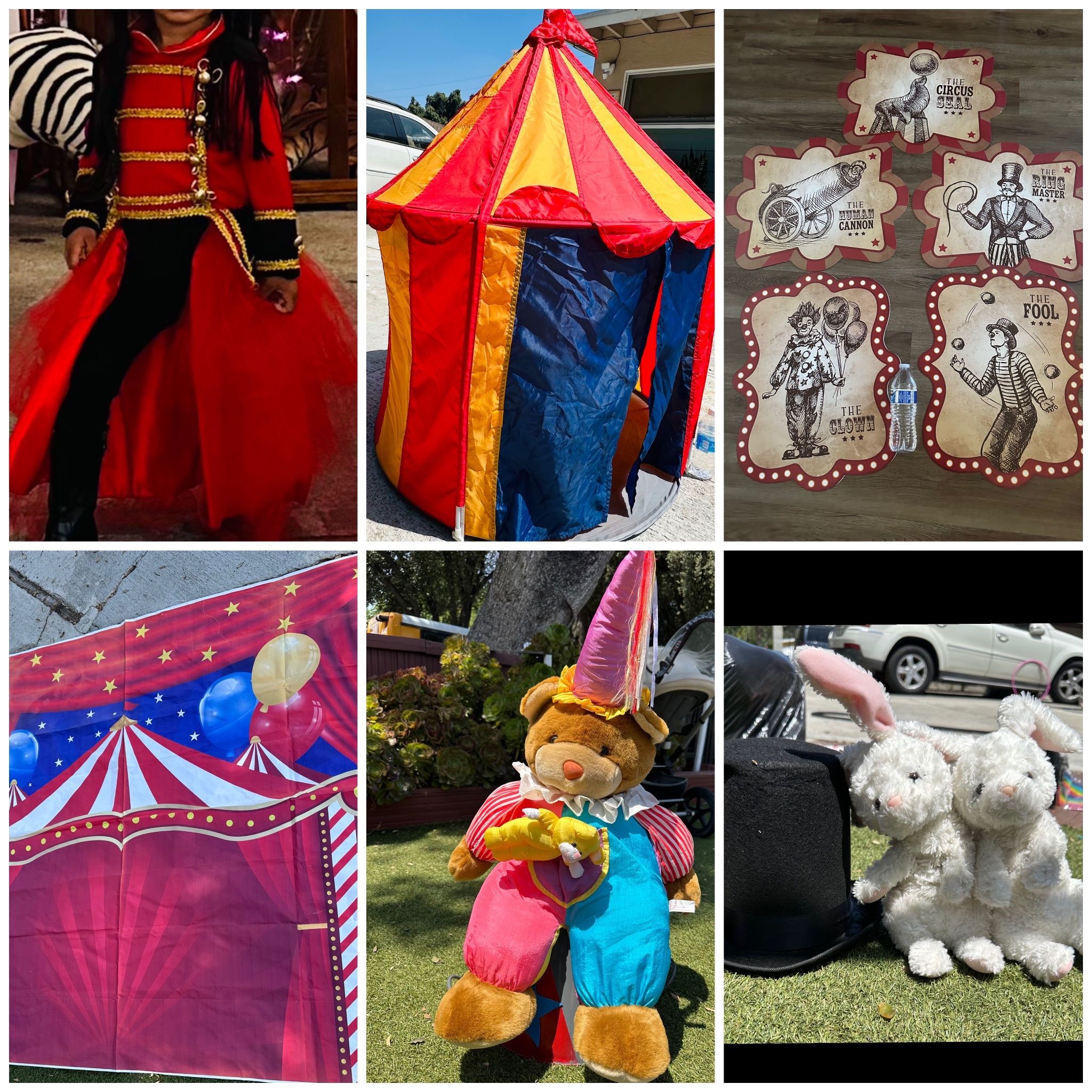 Circus Carnival Birthday Party Theme