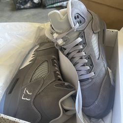 Air Jordan Retro 5 Wolf Grey 2026 Size- 8M