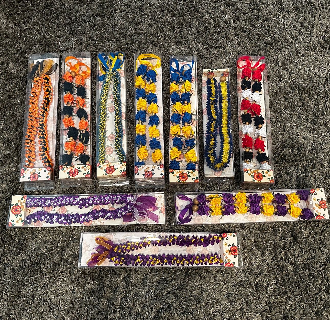 Graduation Ribbon Leis