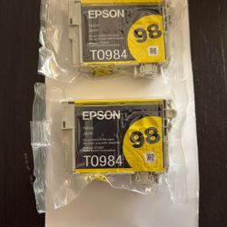Original Epson 98 Yellow ( T0984 ) Ink Cartridge 