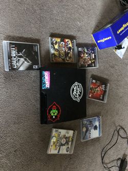 PS3 with games