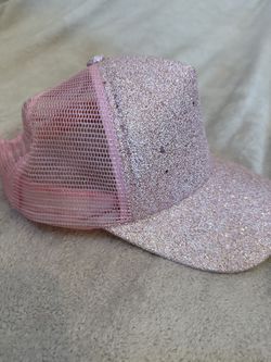 Pink Glitter Hat