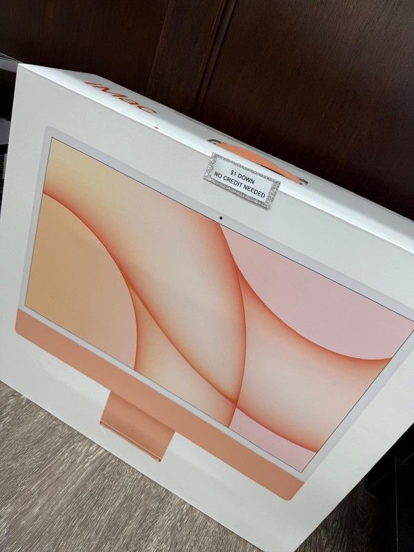Apple IMac 24 Inch 2021 M1 Desktop - Only $1 Today Pay The Rest Later! 