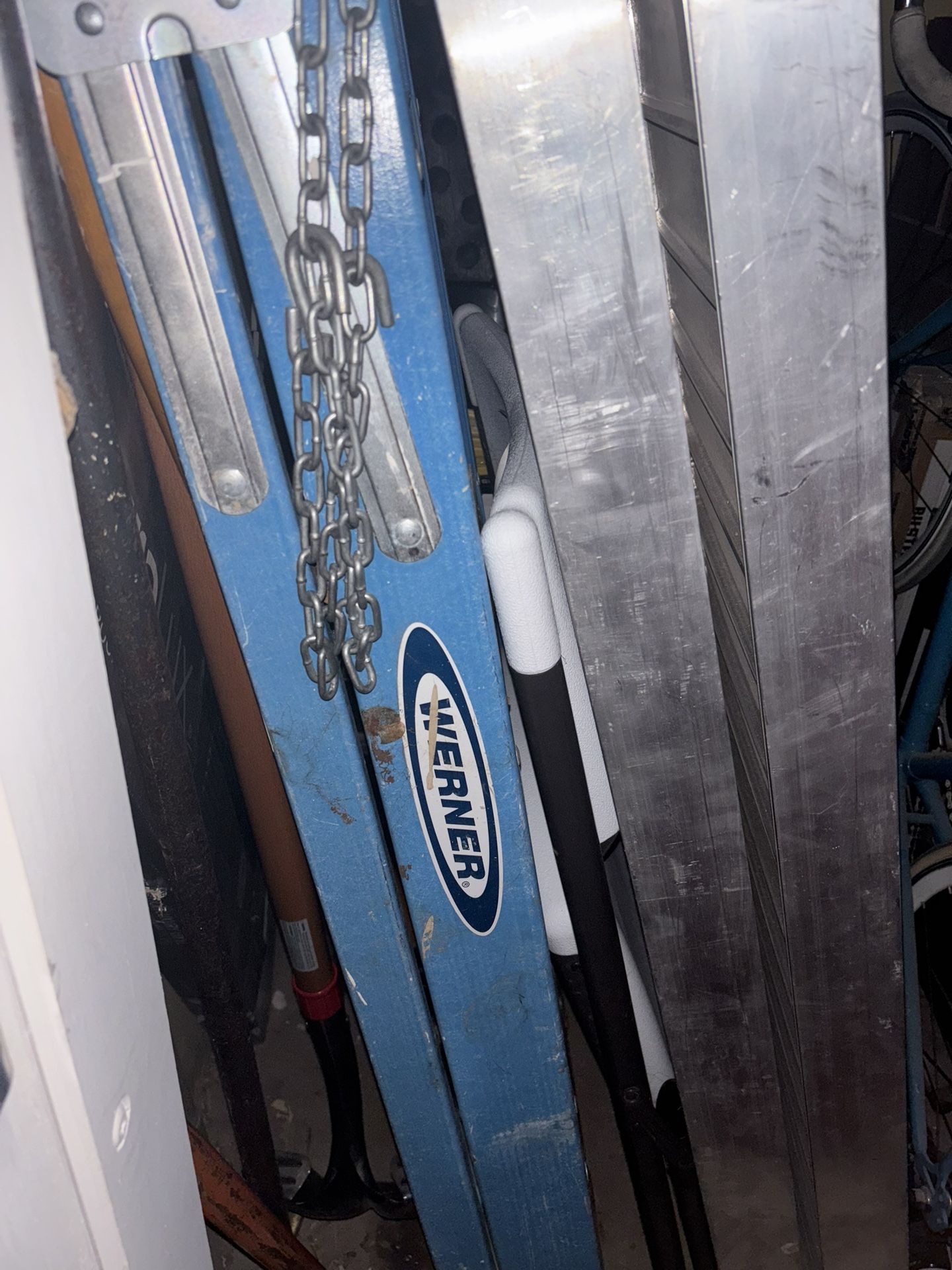 2 Ladders 7ft Ladder And 8ft Ladder Step Ladder