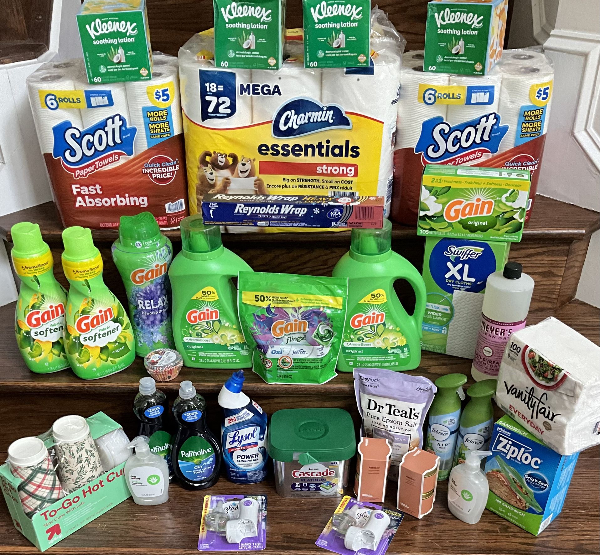 Household Cleaning gain Laundry Bundle #12