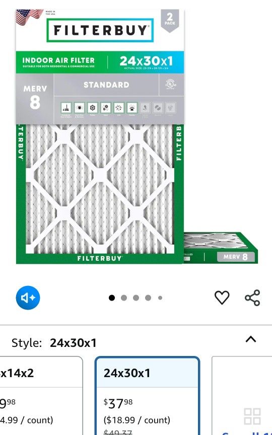 24x30 Air Filter NEW