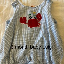 6 Month Baby Luigi