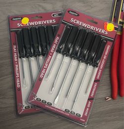 Screwdrivers set of 6