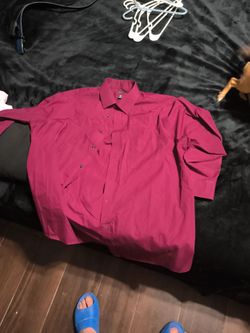 Men's 18.5 button down dress