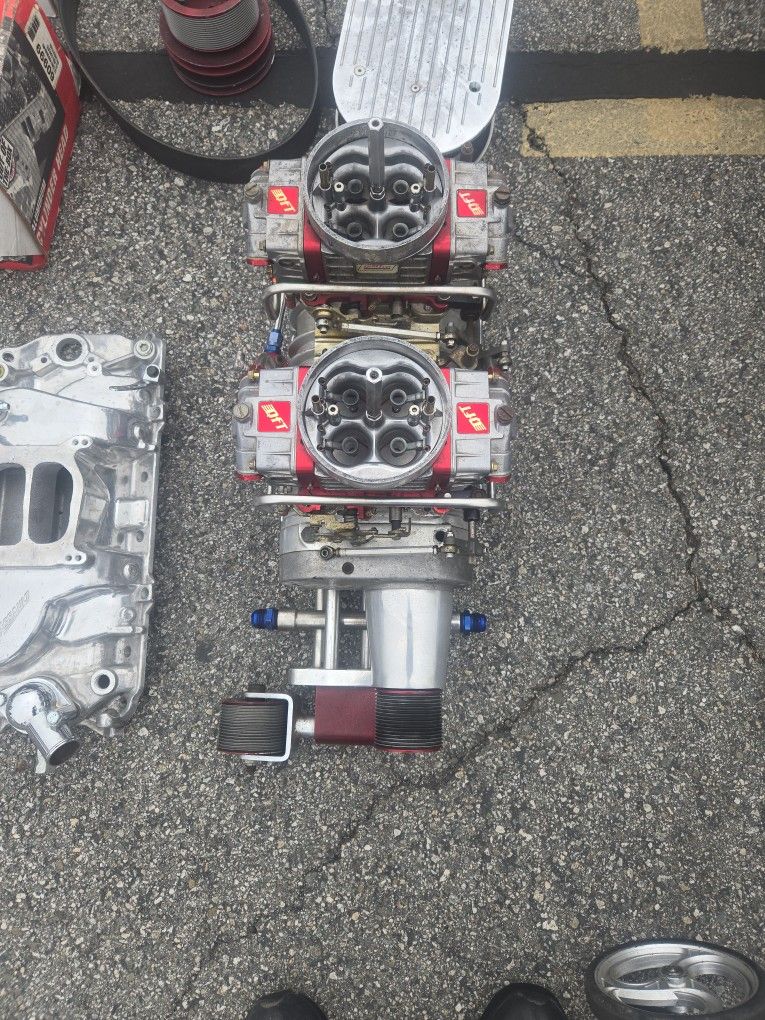 Polished B&m Bbc 250 Mega Blower