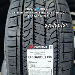 275/50/21 YOKOHAMA GEOLANDAR HT
