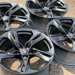  20” Camaro Camero SS RS Black Wheels Rims Rines All 