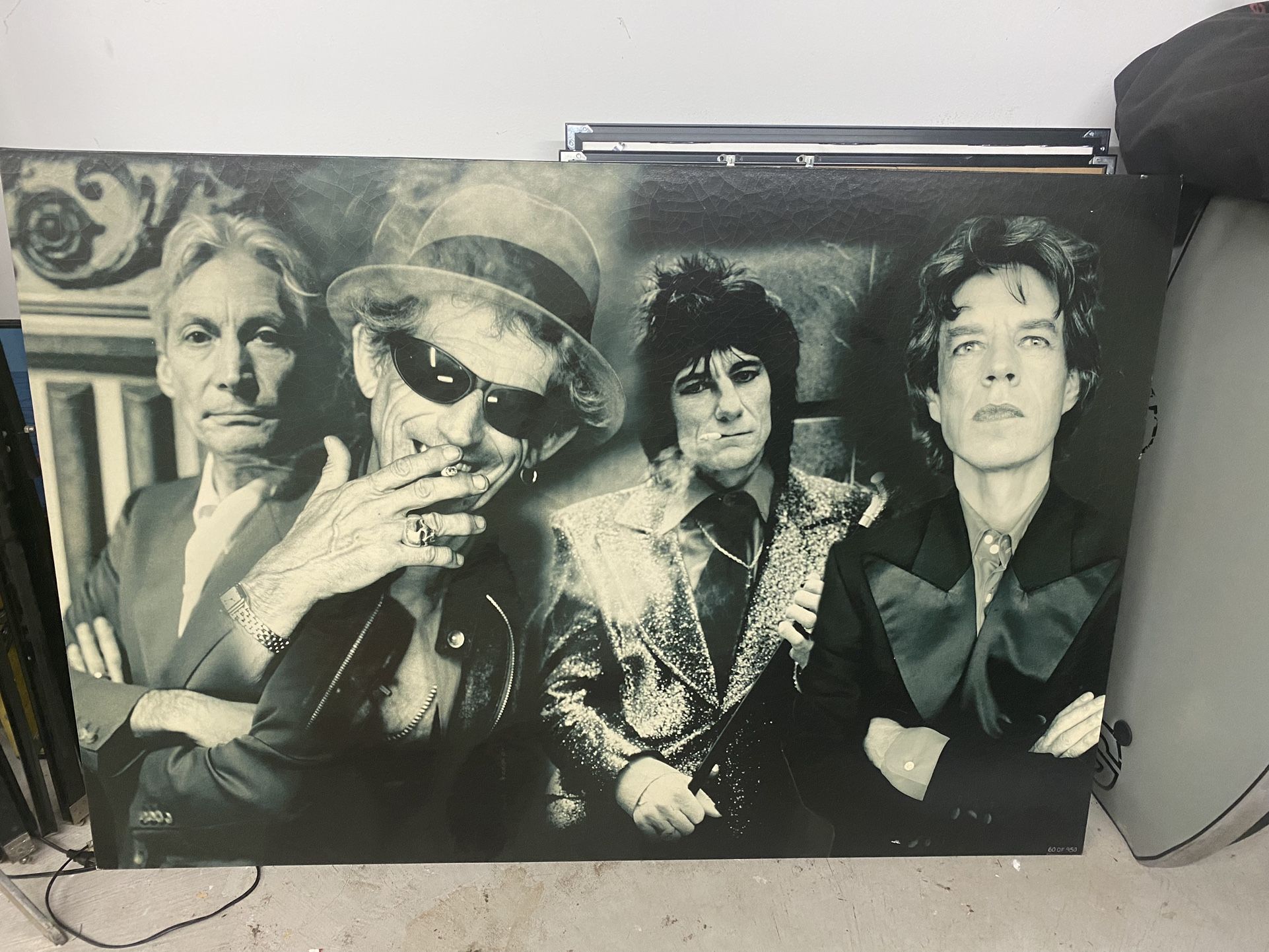 Rolling Stones Z gallerie Limited Edition 60 Out Of 950