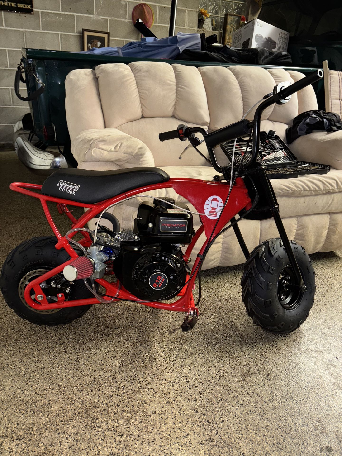 Coleman B100 Minibike Predator 212 Vm22