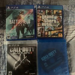 PS4 and PS3 Games