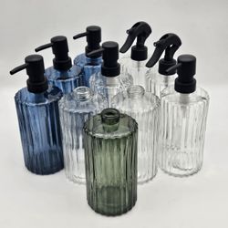 10 PC Glass Jars