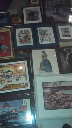 Feamed s>gned and limited editions painted colecction diferent prices