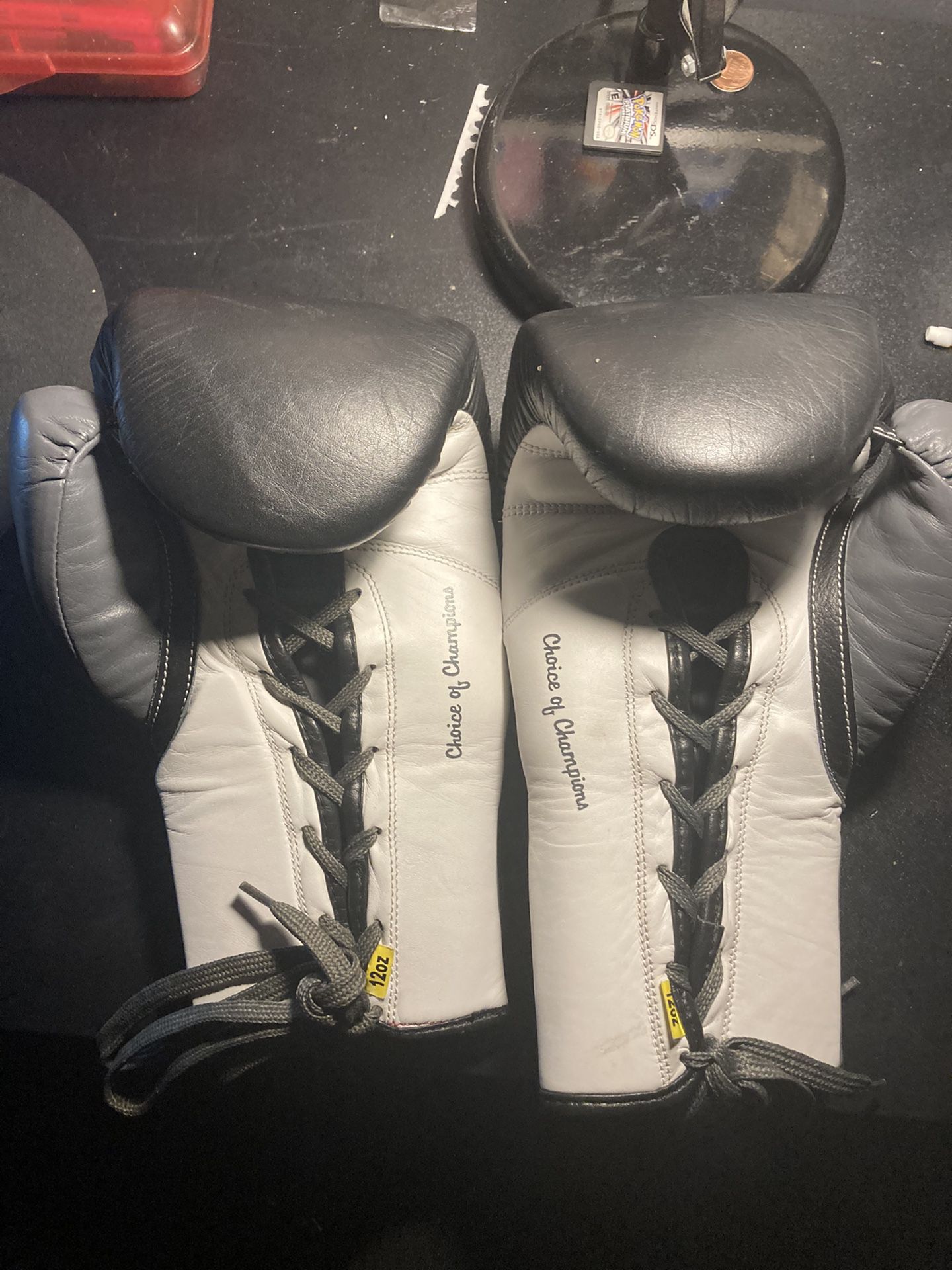 Everlast MX Pro 12Oz Leather Boxing Gloves(Lace)