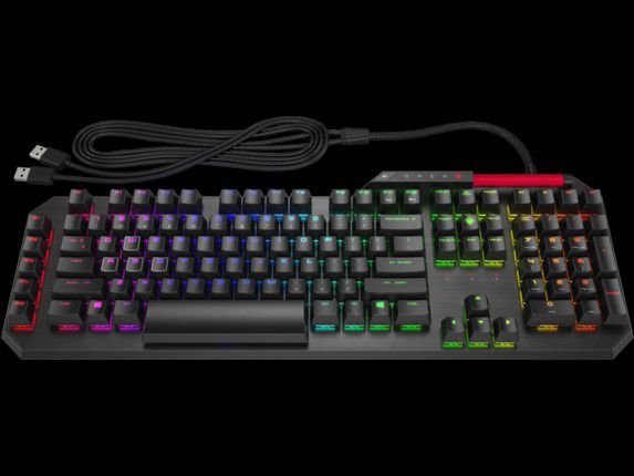 Omen By HP Sequence Wired Gaming Optical-mechanical Blue Switch Keyboard BNIB