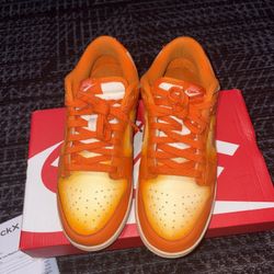 Women’s Nike Dunk Lows Magma Orange 