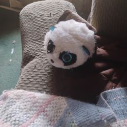 2021 TY Puffies BAMBOO the Panda (4 Inch) Stuffed Puff Ball Plush Toy