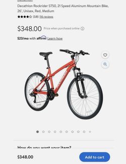 Rock Rider ST50 Mountain Bicycle