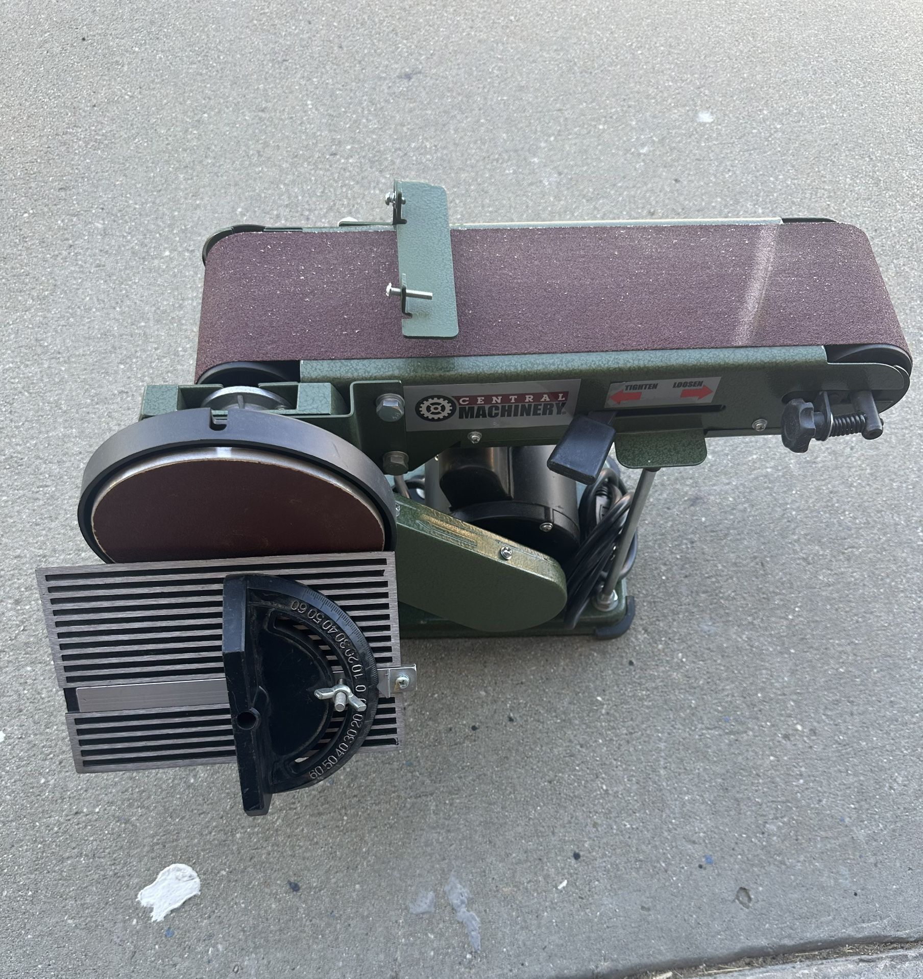 4” X 36” 6” BELT & DISC SANDER ( Used)