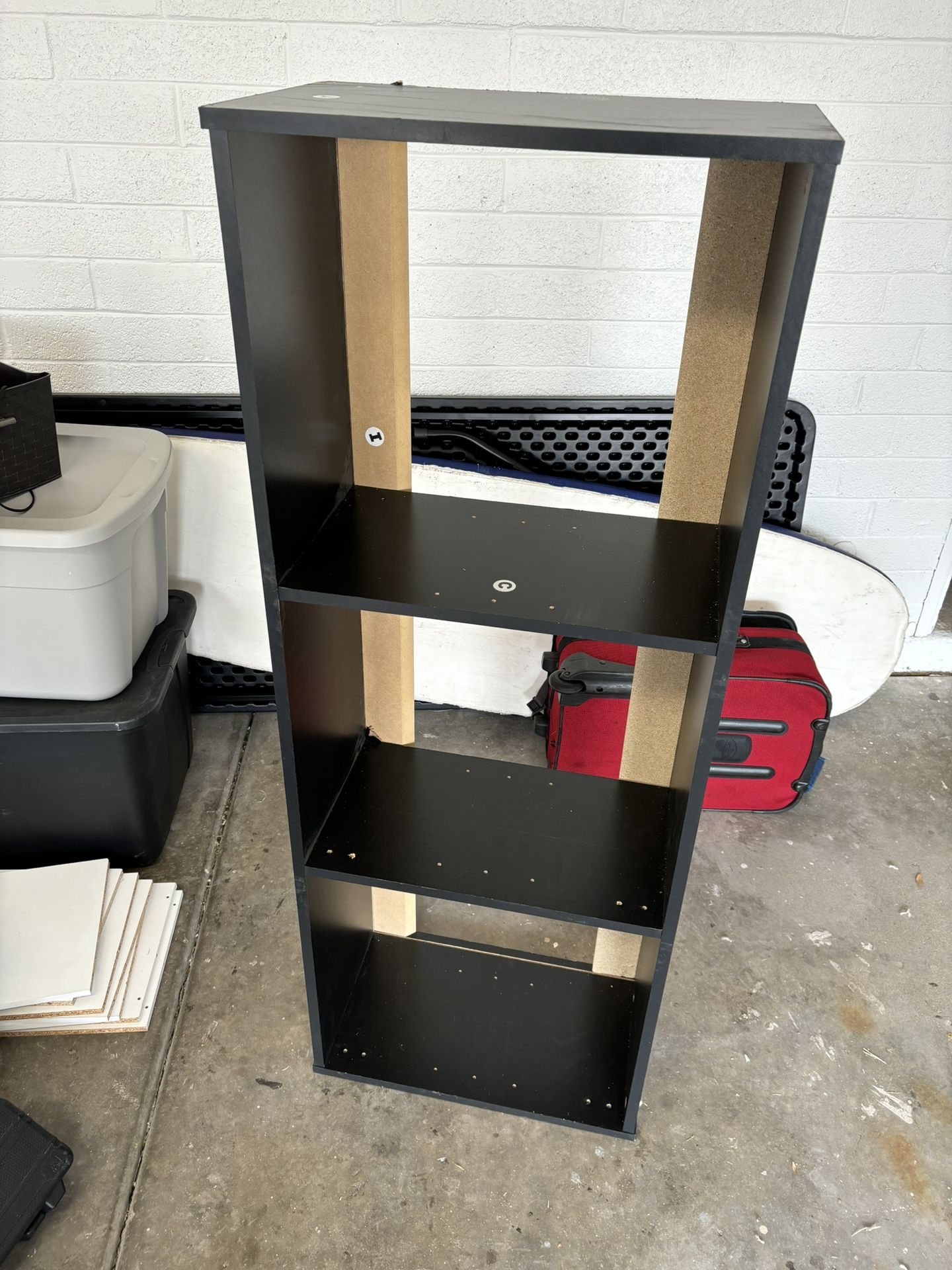 TV Stand Turned Into Bookshelf