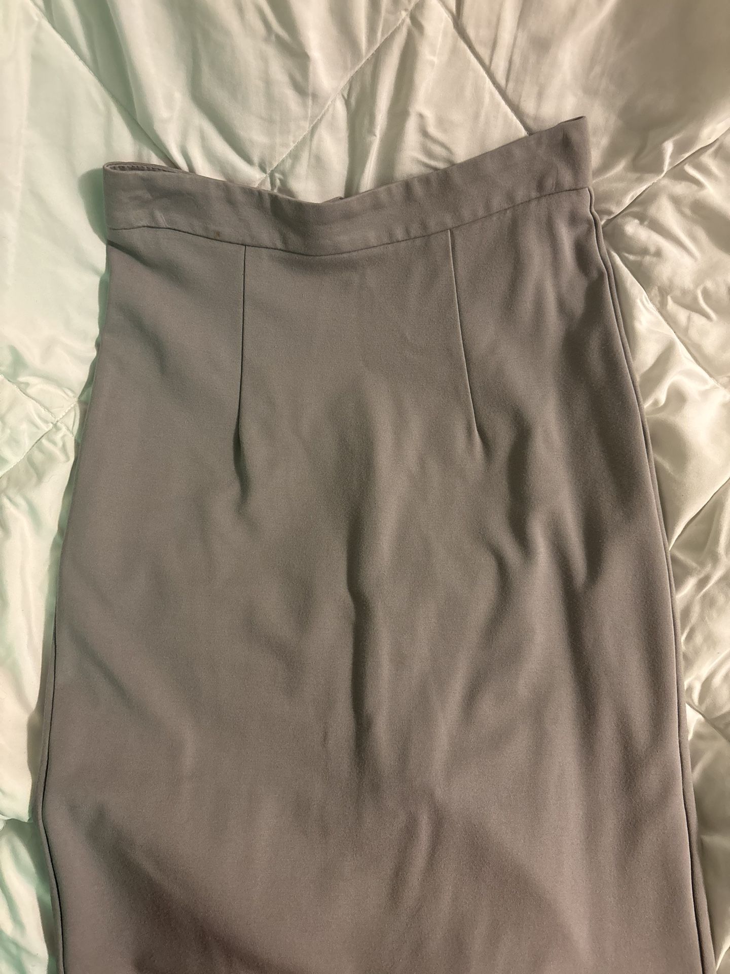Gray Skirt