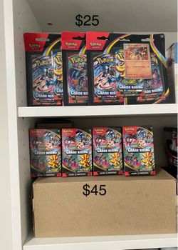 Pokemon sealed chaos rising collection, bundles and 3 packs