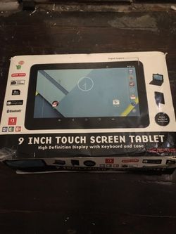 9 inch touch screen tablet read profile