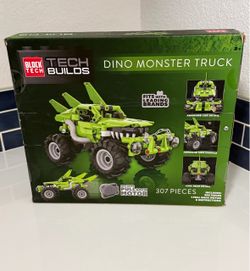 Block Tech Builds Dino Monster Truck