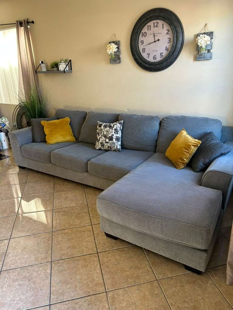 Beautiful Grey Sectional Couch From Ashley Furniture