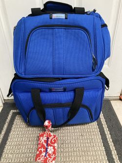2 DELSEY Luggage 1 Rolling 1 Carry On