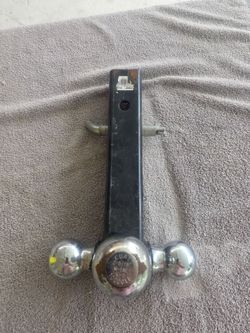 Curt Tri-Ball Mount - 3 Chrome Balls - 10,000 lbs - CURT