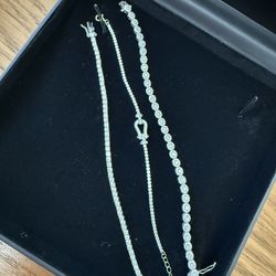 Women’s Diamond & Silver  Bracelet 925