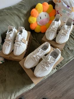 Yeezy 350 bone white