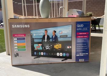 65q7 65” Samsung smart 4k Qled hdr tv