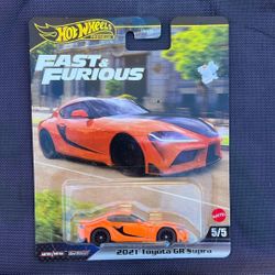 Hotwheel 2021 Toyota GR Supra