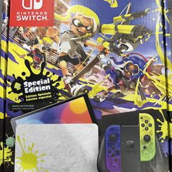 Nintendo Switch OLED Splatoon Edition