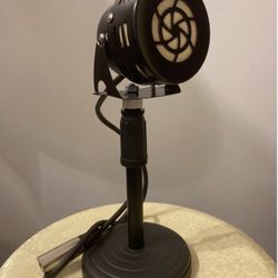 Custom One Of A Kind Dynamic Microphone W/ Stand...Unique...WORKS...PLEASE READ!