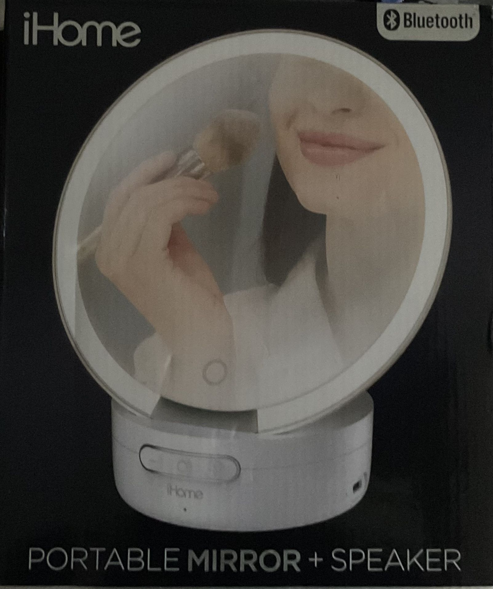 Brand New IHOME Bluetooth Portable Mirror & Speaker
