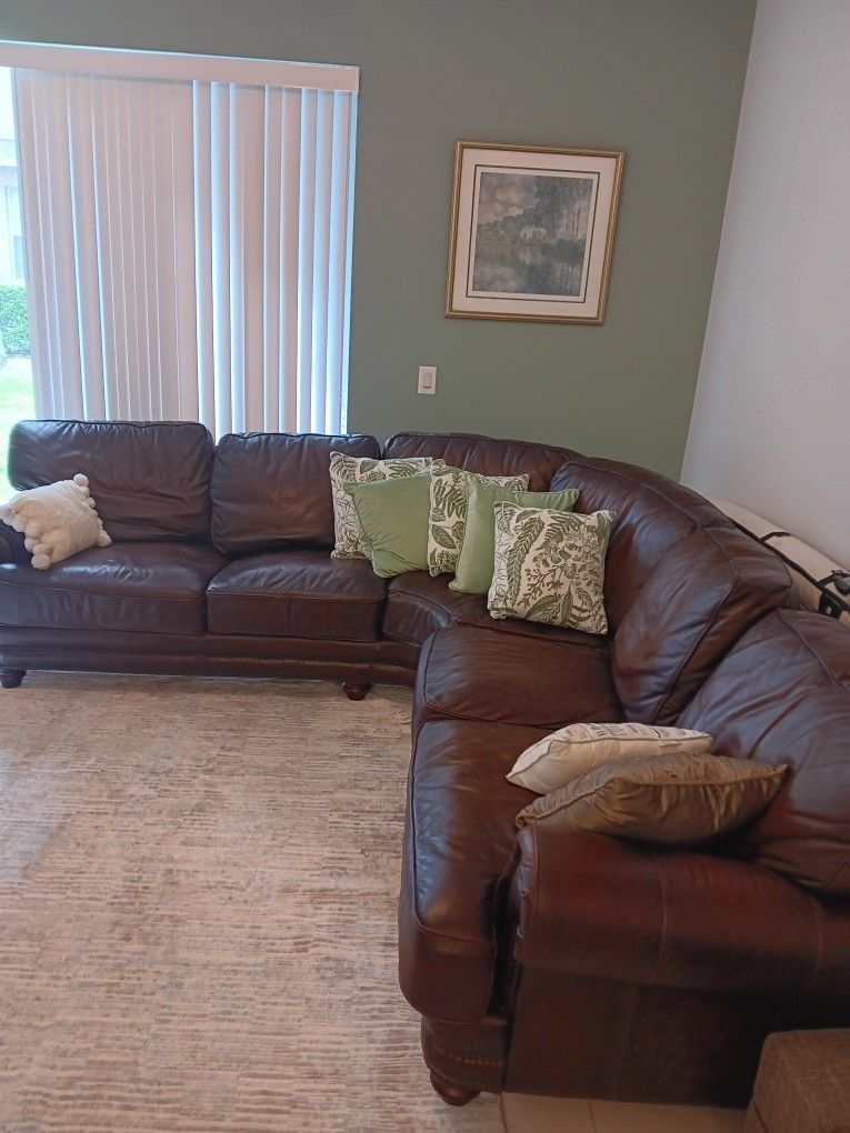 All Leather Sofa