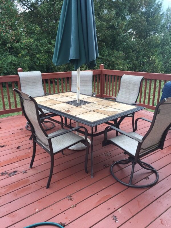 Patio set