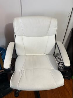 White office desk chair